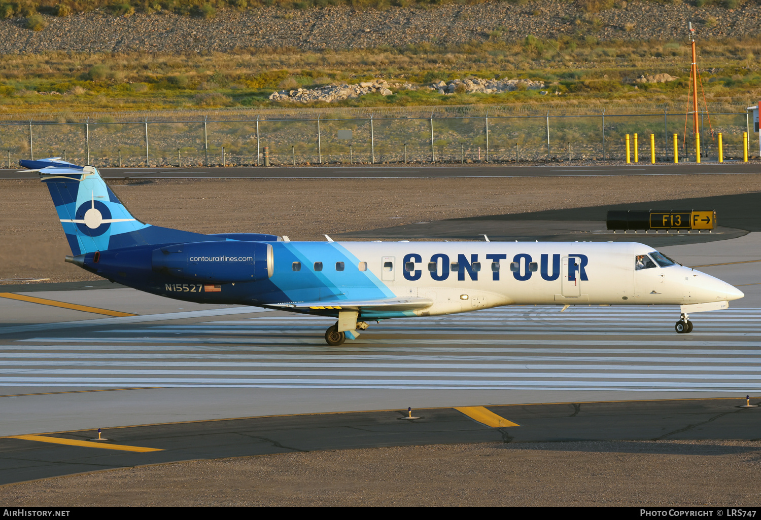 Aircraft Photo of N15527 | Embraer ERJ-135LR (EMB-135LR) | Contour Airlines | AirHistory.net #683828