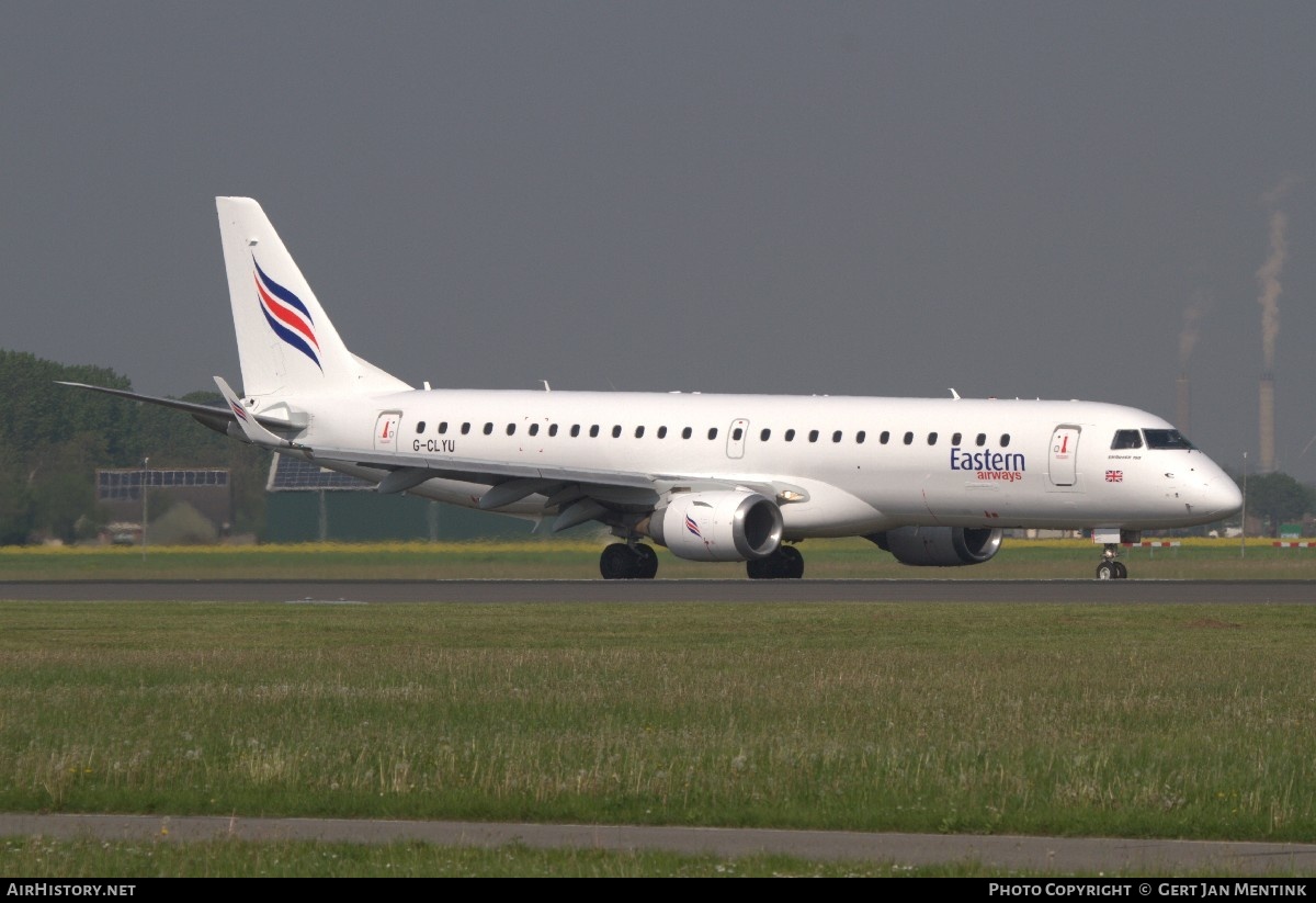 Aircraft Photo of G-CLYU | Embraer 190LR (ERJ-190-100LR) | Eastern Airways | AirHistory.net #683829