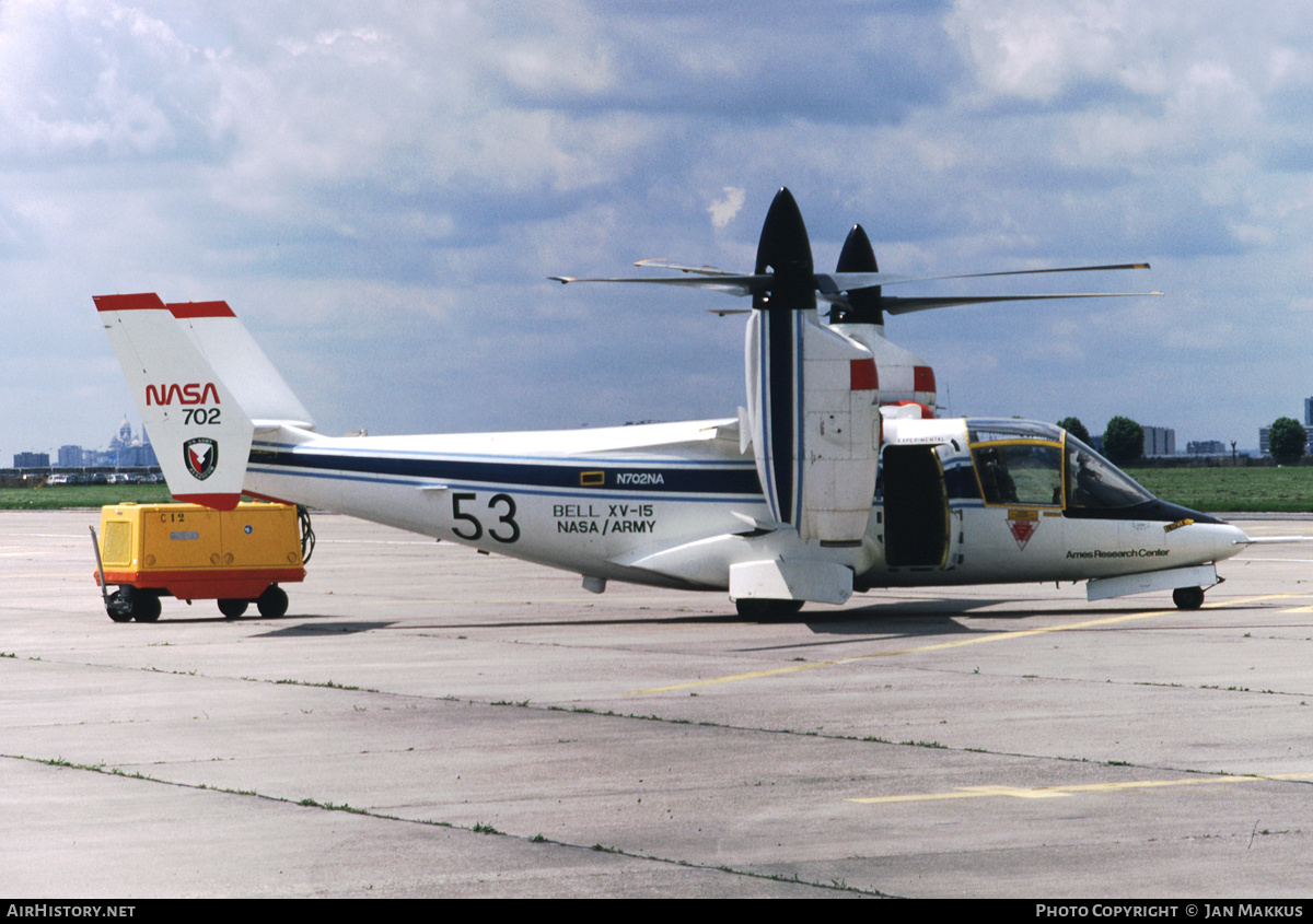 Aircraft Photo of N702NA | Bell XV-15 | NASA - National Aeronautics and Space Administration | AirHistory.net #683838
