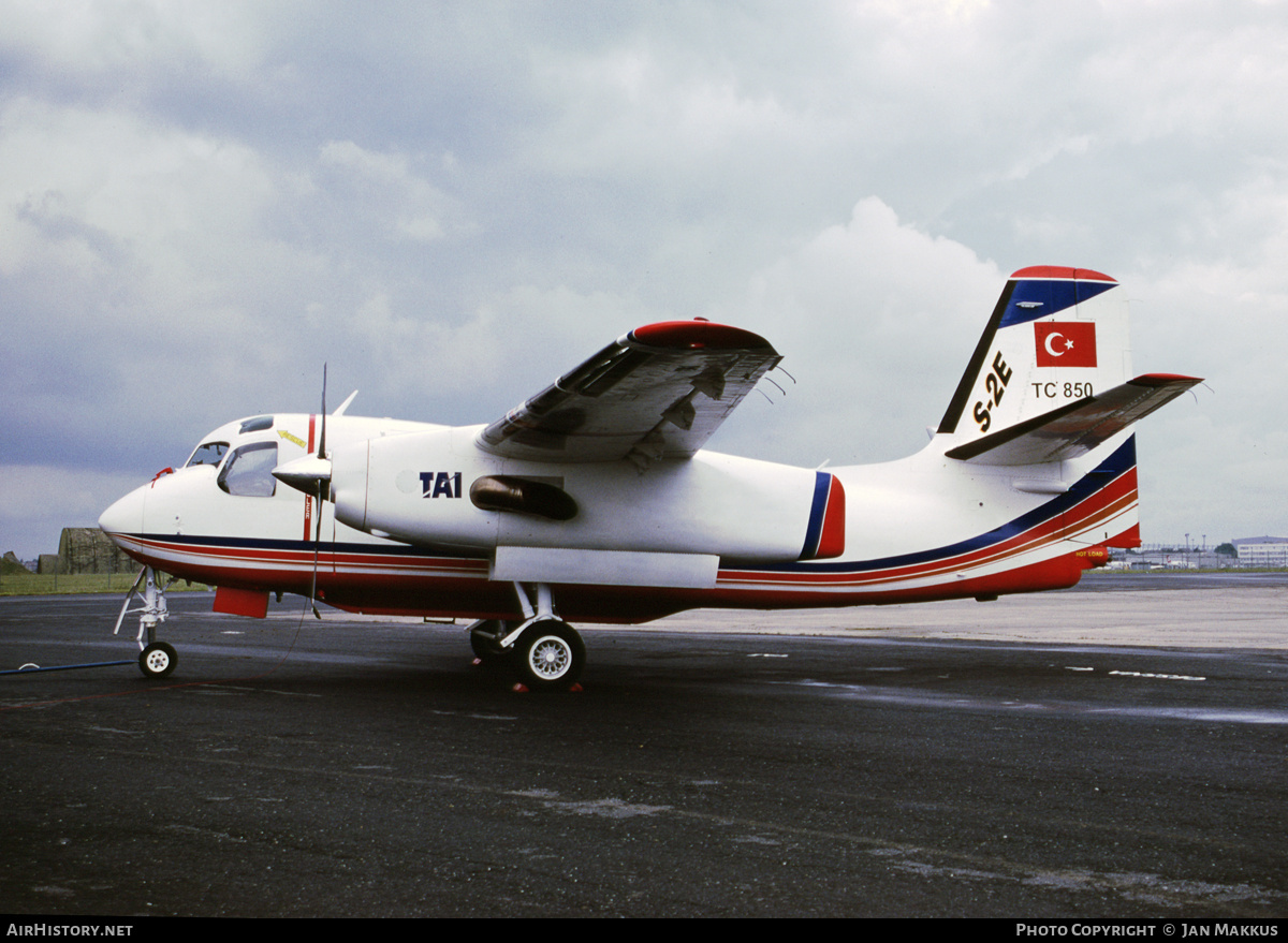 Aircraft Photo of 149850 / TC-850 | Grumman S-2E Tracker | TAI - Turkish Aerospace Industries | AirHistory.net #683839