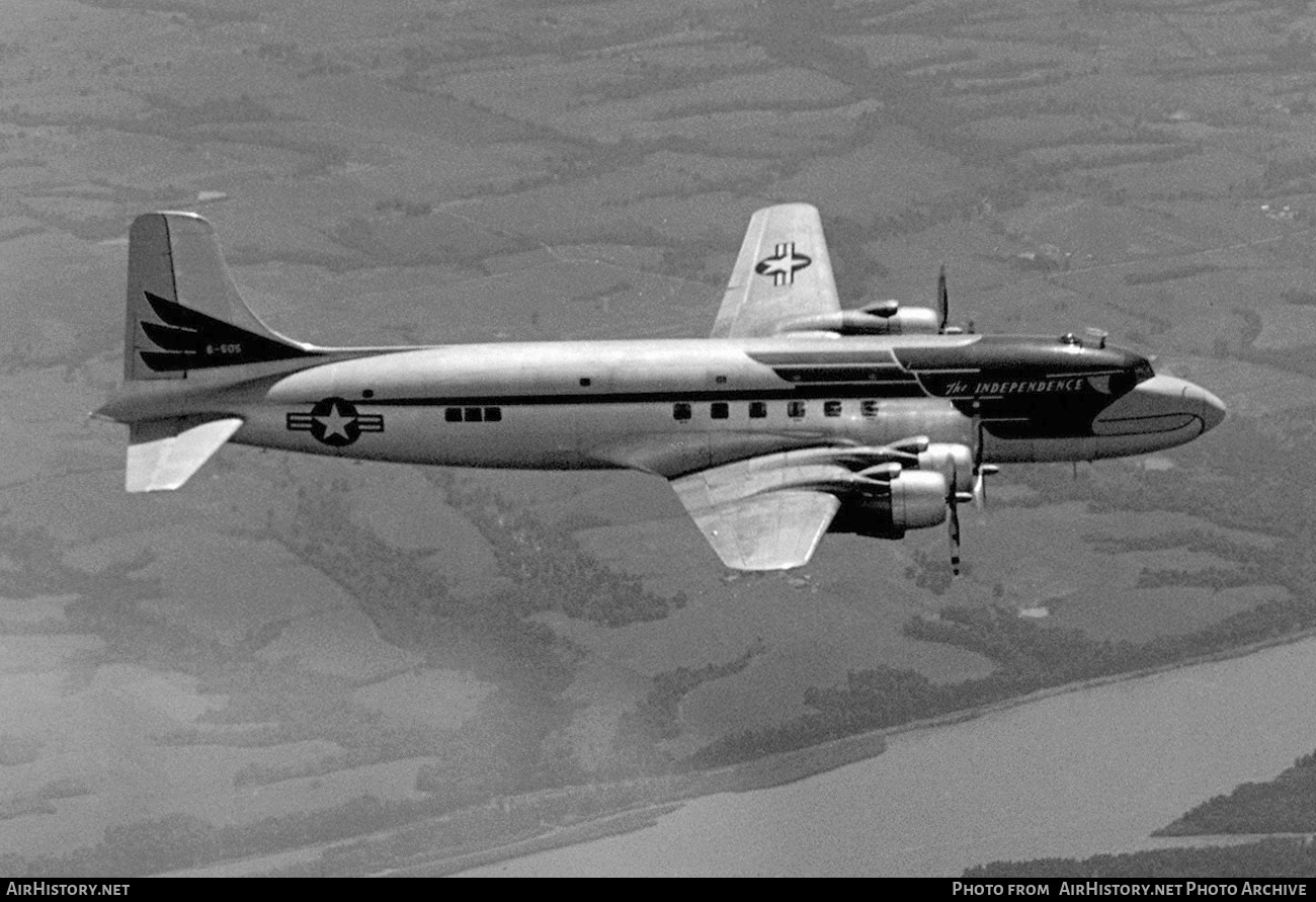 Aircraft Photo of 46-505 / 6-505 | Douglas VC-118 Liftmaster | USA - Air Force | AirHistory.net #683868