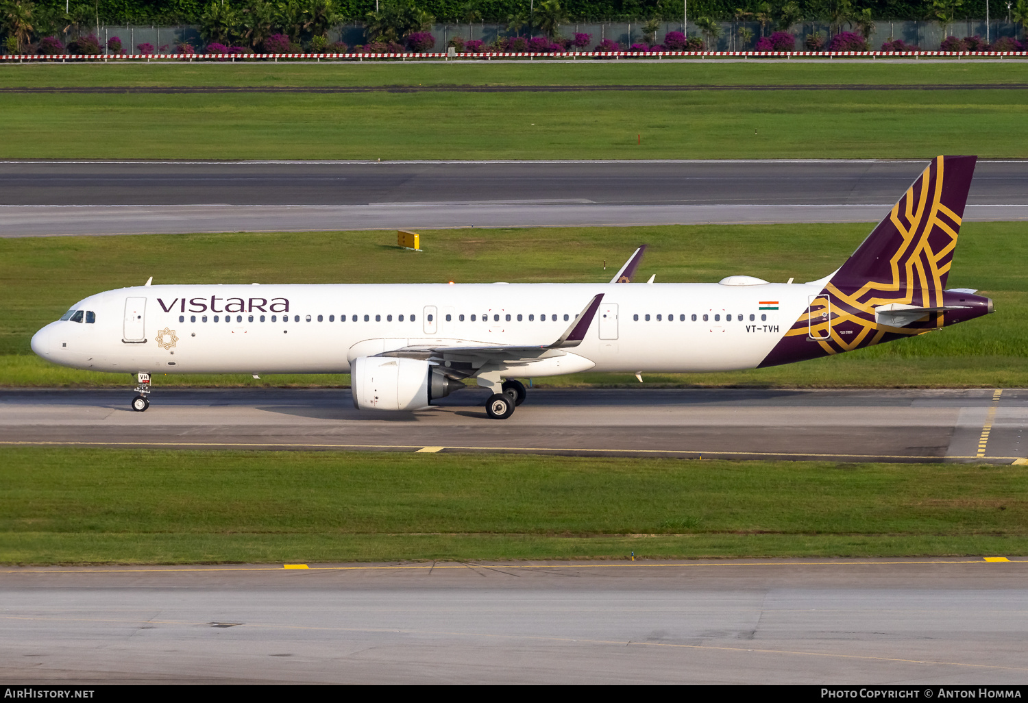 Aircraft Photo of VT-TVH | Airbus A321-251NX | Vistara | AirHistory.net #683871
