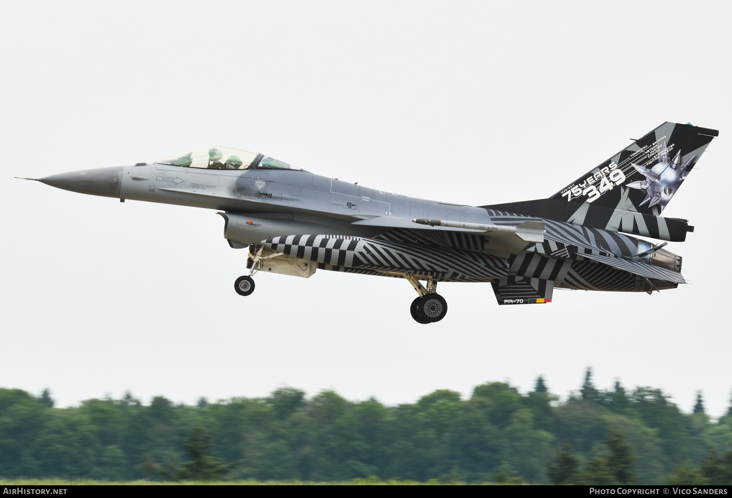 Aircraft Photo of FA-70 | General Dynamics F-16AM Fighting Falcon | Belgium - Air Force | AirHistory.net #683880