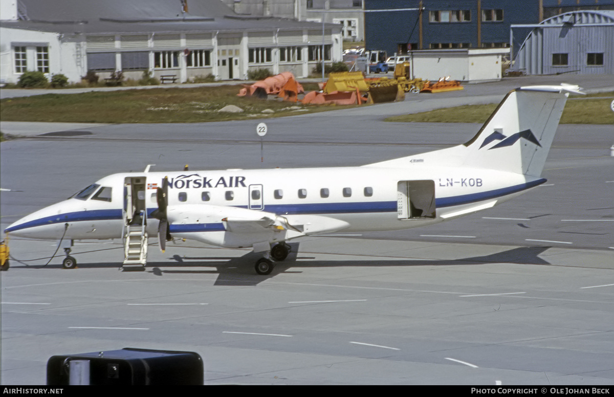 Aircraft Photo of LN-KOB | Embraer EMB-120RT Brasilia | Norsk Air | AirHistory.net #683882