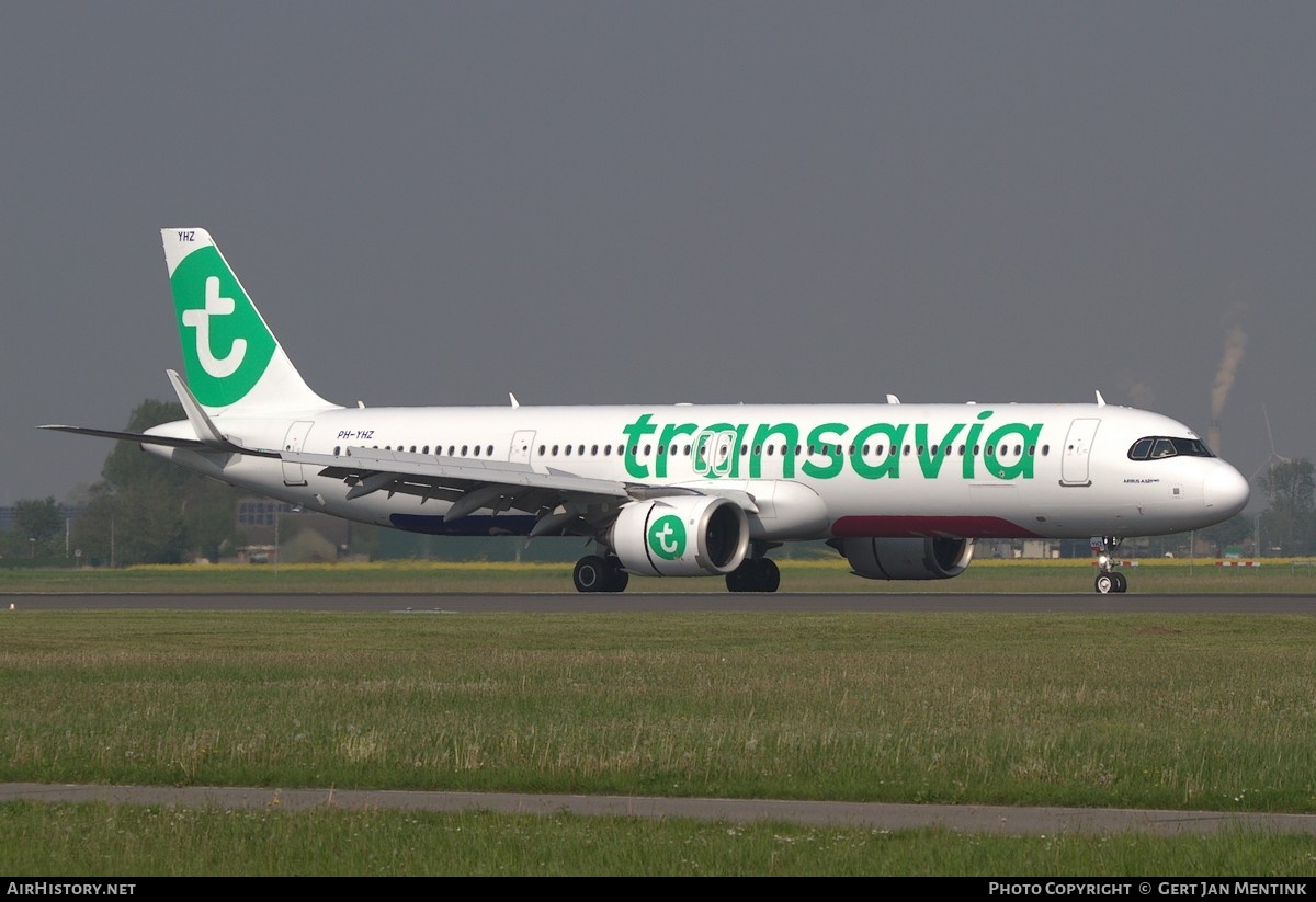 Aircraft Photo of PH-YHZ | Airbus A321-251NX | Transavia | AirHistory.net #683885