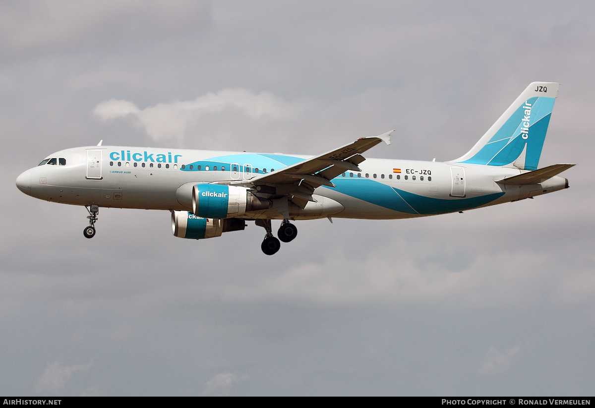 Aircraft Photo of EC-JZQ | Airbus A320-214 | Clickair | AirHistory.net #683920