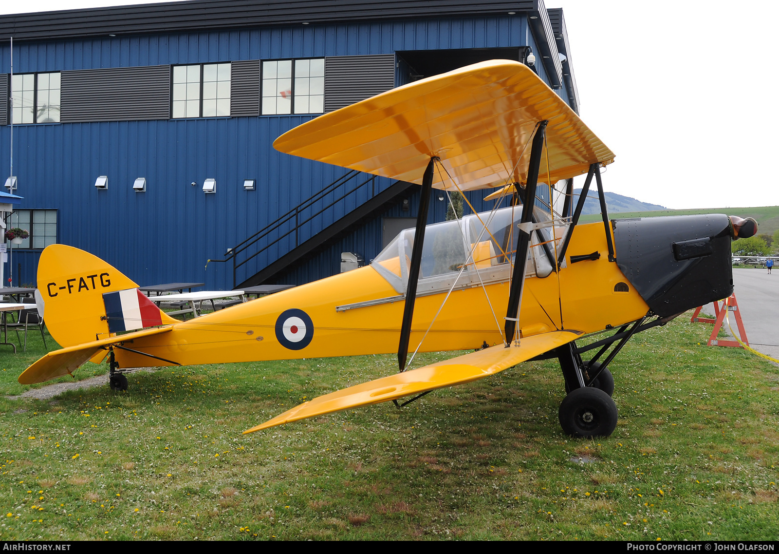 Aircraft Photo of C-FATG | De Havilland D.H. 82A Tiger Moth (replica) | Canada - Air Force | AirHistory.net #683940