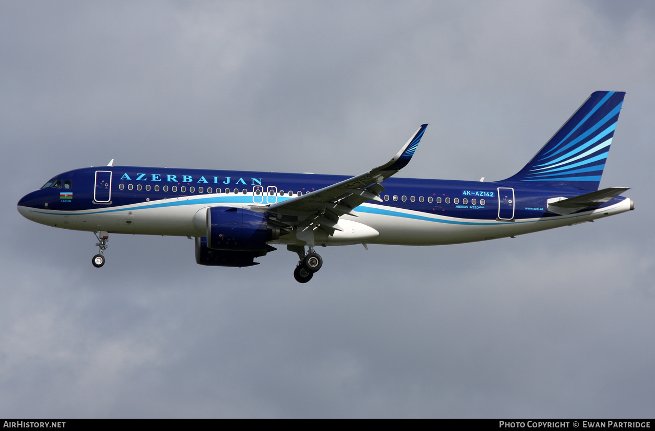 Aircraft Photo of 4K-AZ142 | Airbus A320-271N | Azerbaijan Airlines - AZAL - AHY | AirHistory.net #683942