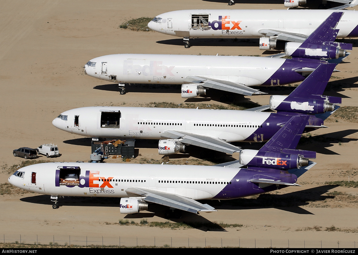 Aircraft Photo of N562FE | McDonnell Douglas DC-10-10(F) | FedEx Express | AirHistory.net #683951