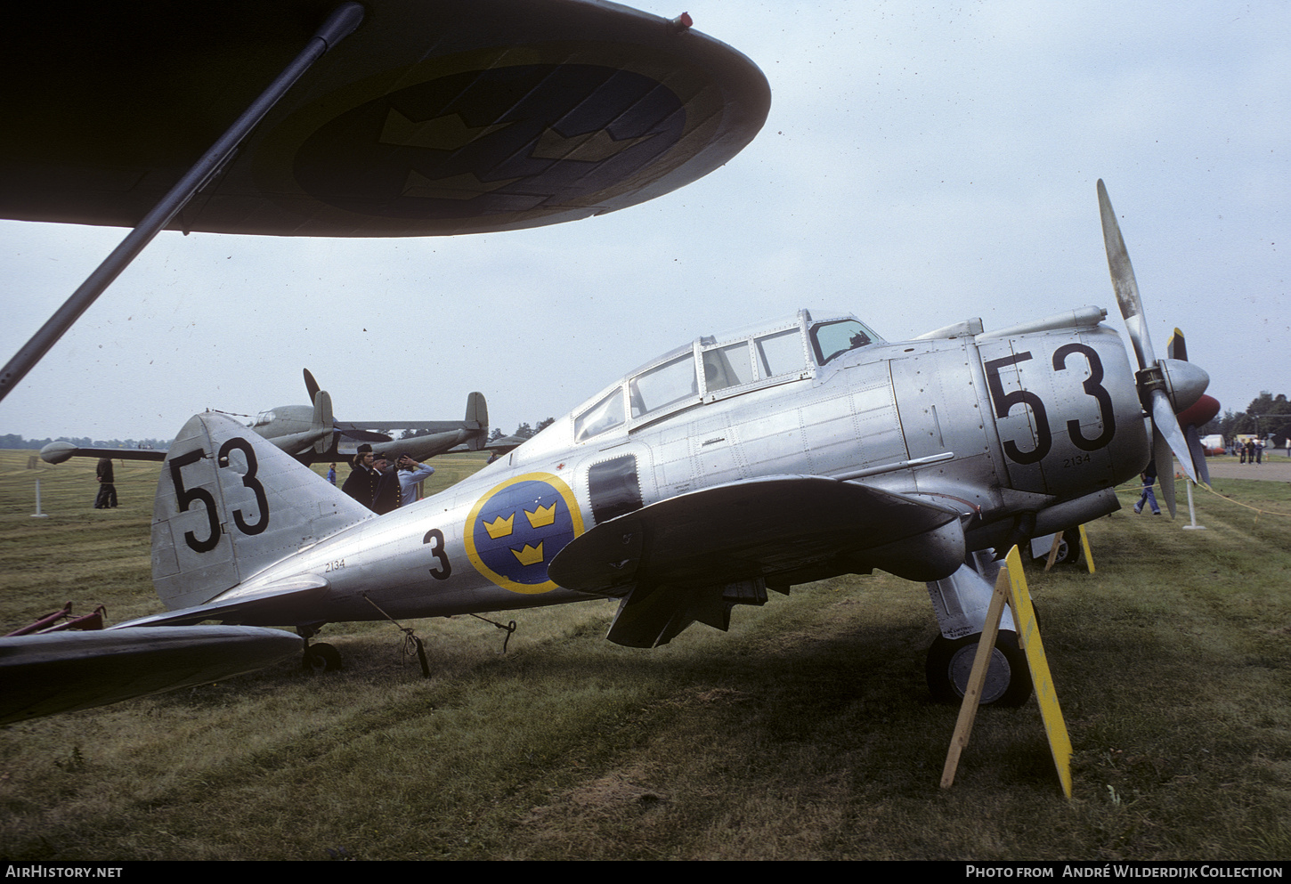 Aircraft Photo of 2134 | Seversky J9 (EP-106) | Sweden - Air Force | AirHistory.net #683979