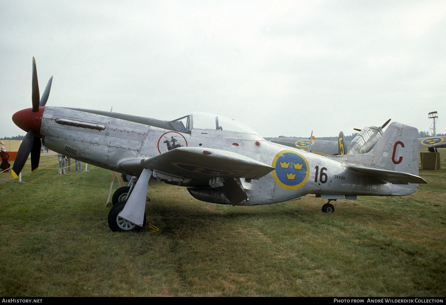 Aircraft Photo of 26020 | North American J26 Mustang | Sweden - Air Force | AirHistory.net #683980