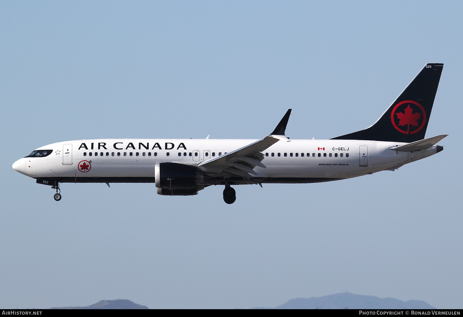 Aircraft Photo of C-GELJ | Boeing 737-8 Max 8 | Air Canada | AirHistory.net #683988