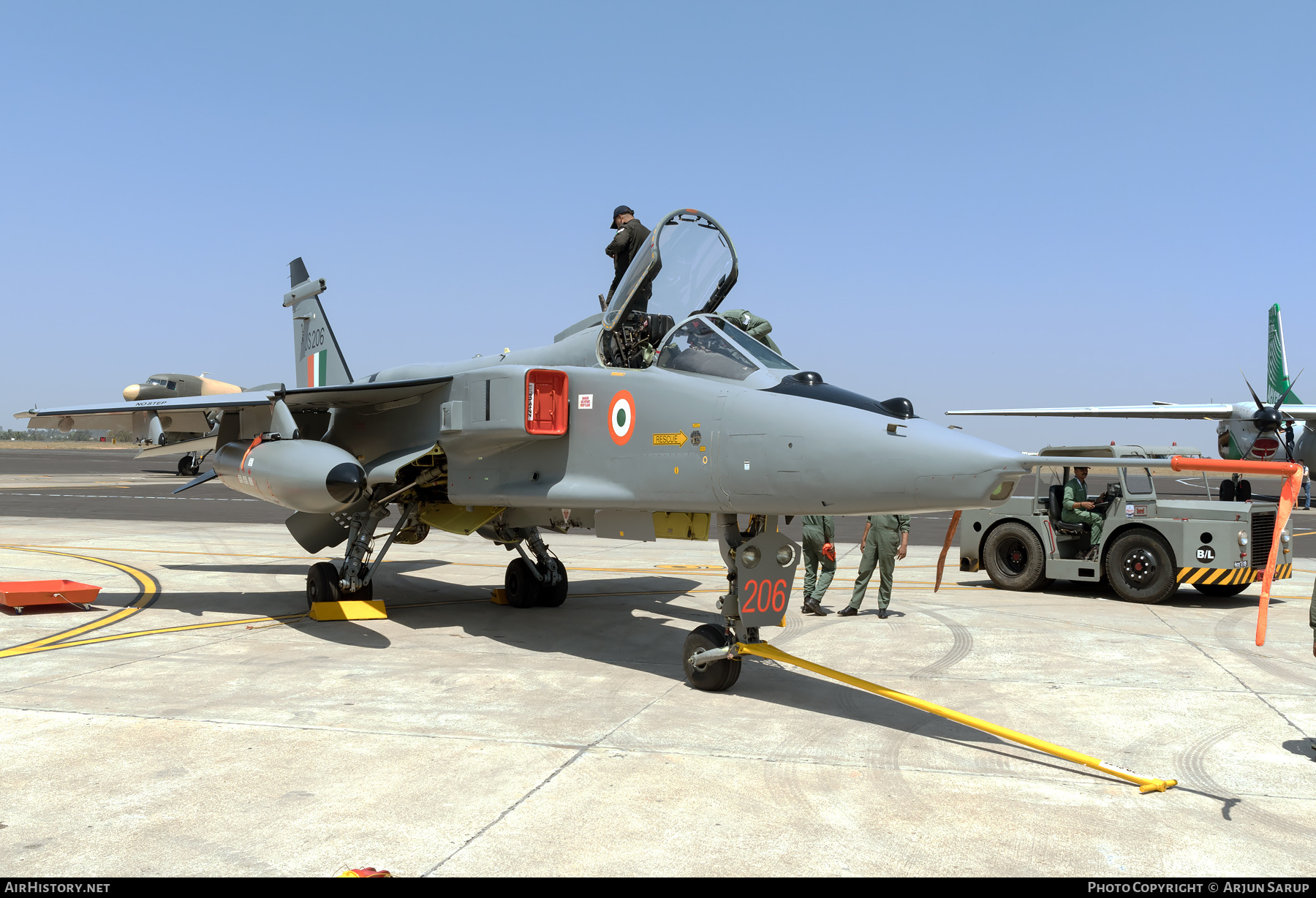Aircraft Photo of JS206 | Sepecat Jaguar IS | India - Air Force | AirHistory.net #684006