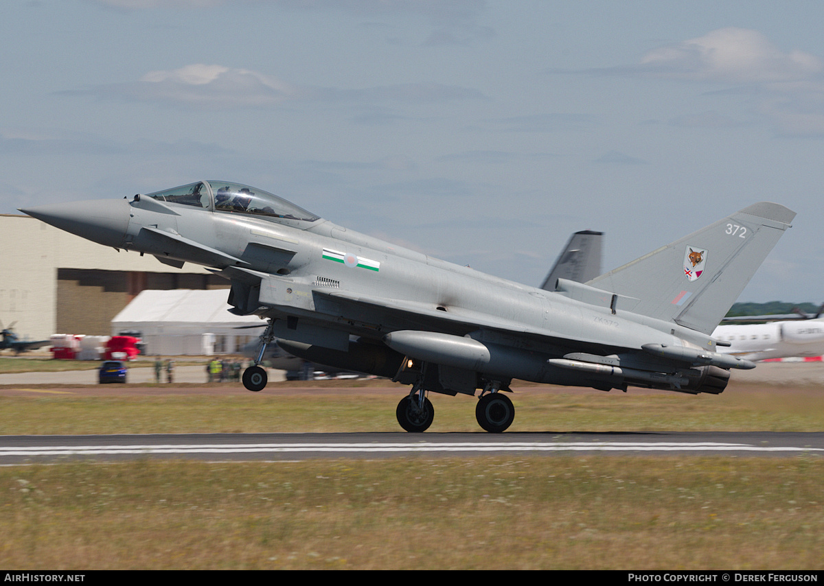 Aircraft Photo of ZK372 | Eurofighter EF-2000 Typhoon FGR4 | UK - Air Force | AirHistory.net #684018