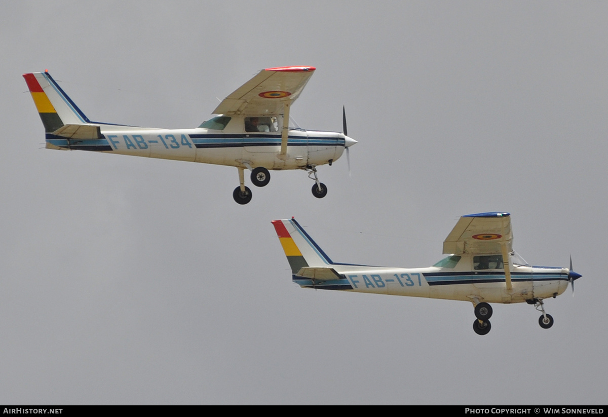 Aircraft Photo of FAB-134 | Cessna A152 Aerobat | Bolivia - Air Force | AirHistory.net #684019
