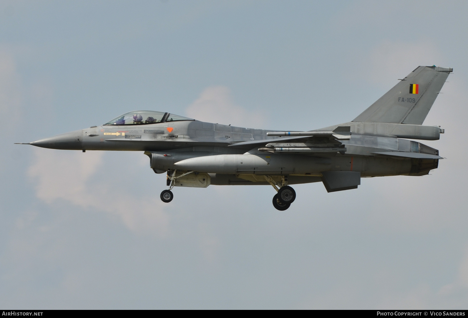 Aircraft Photo of FA-109 | General Dynamics F-16AM Fighting Falcon | Belgium - Air Force | AirHistory.net #684020