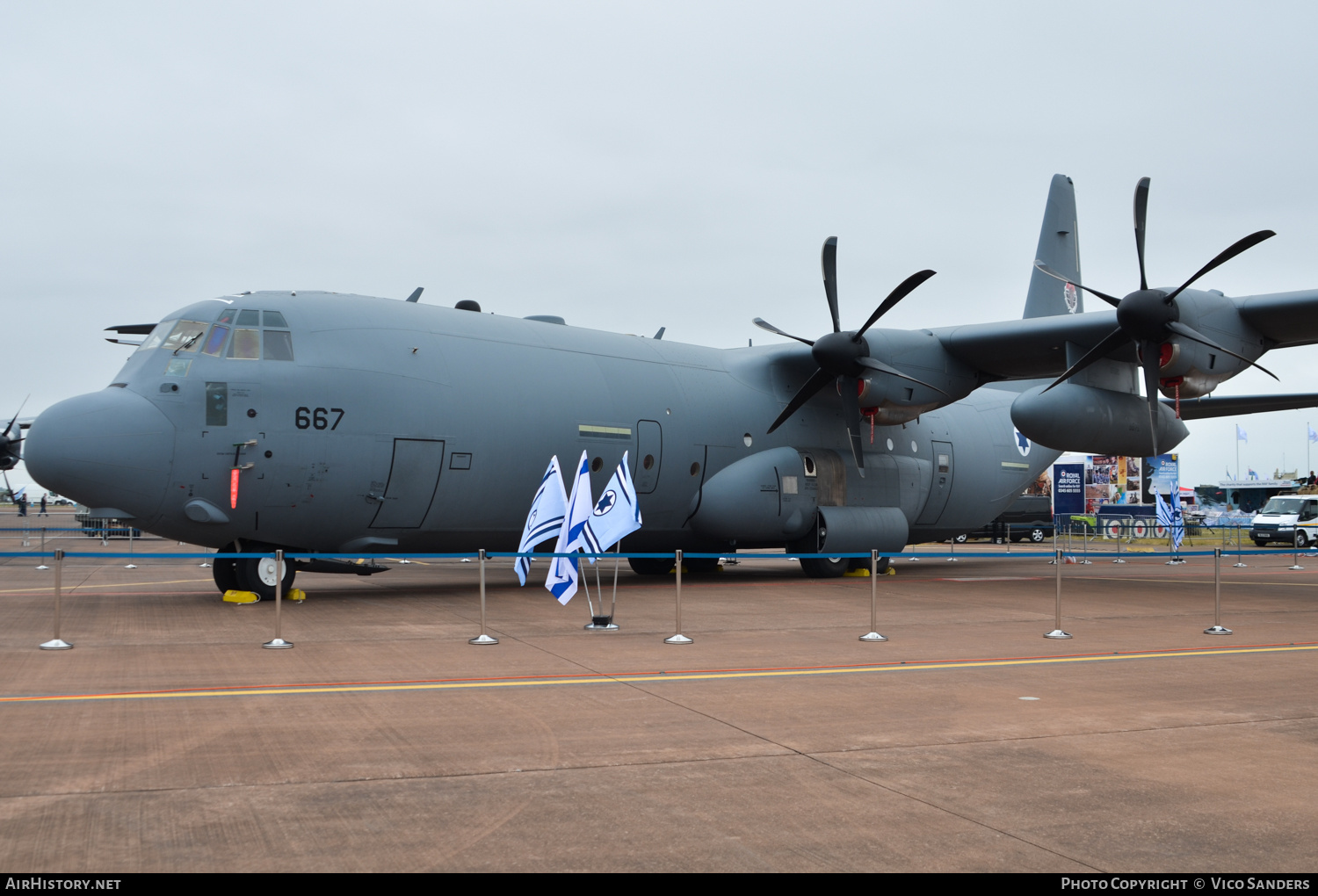 Aircraft Photo of 667 | Lockheed Martin C-130J-30 Hercules | Israel - Air Force | AirHistory.net #684026