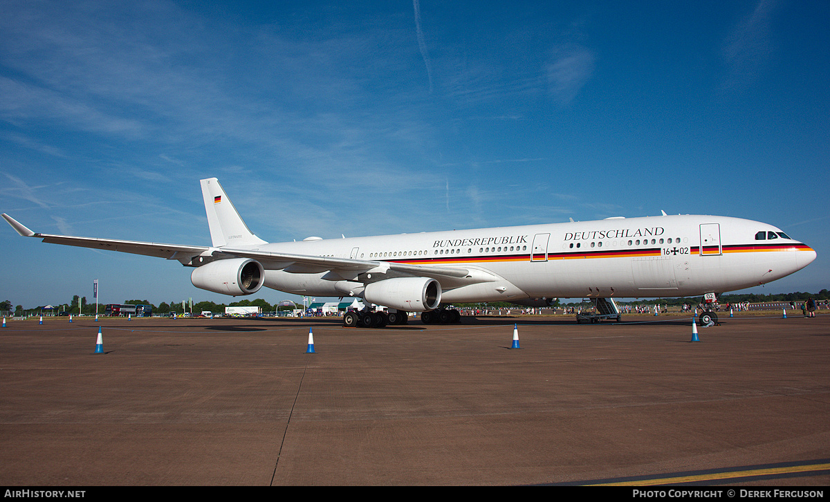 Aircraft Photo of 1602 | Airbus A340-313 | Germany - Air Force | AirHistory.net #684041