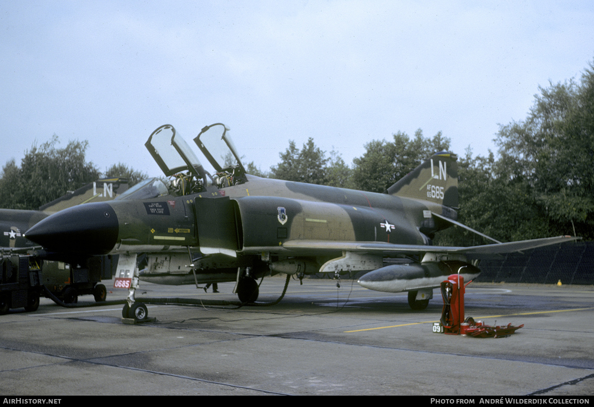 Aircraft Photo of 65-0685 / AF65-685 | McDonnell F-4D Phantom II | USA - Air Force | AirHistory.net #684050