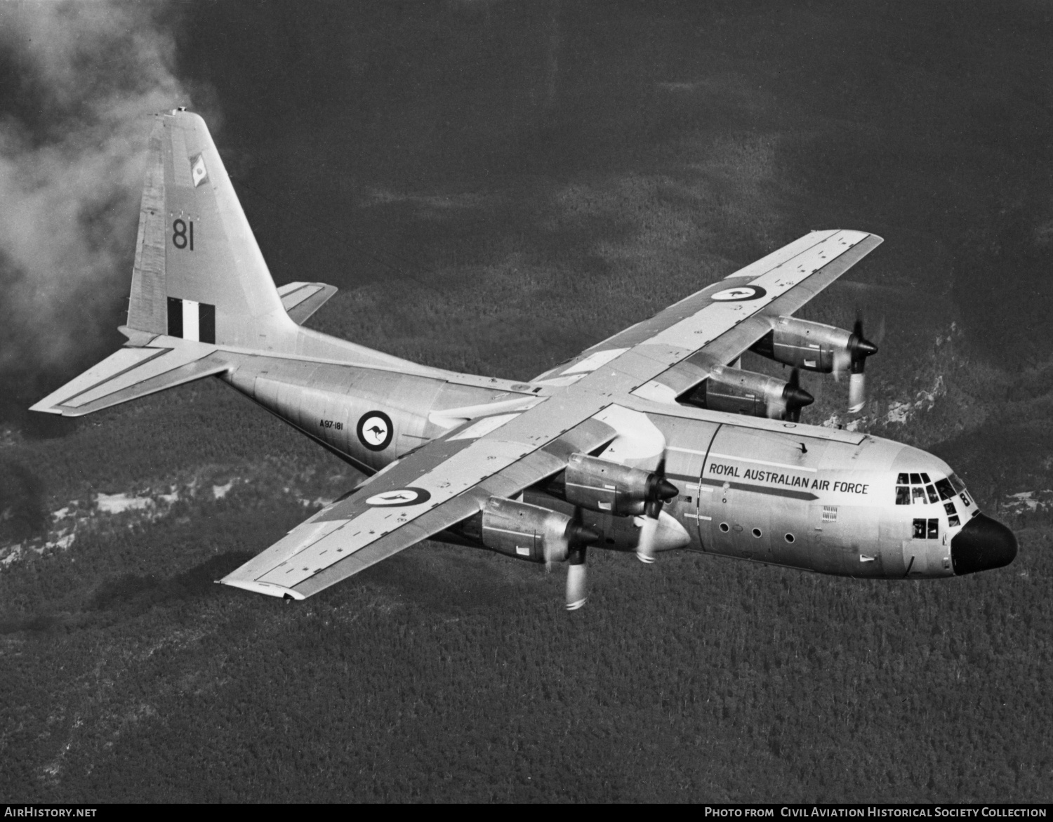 Aircraft Photo of A97-181 | Lockheed C-130E Hercules (L-382) | Australia - Air Force | AirHistory.net #684053