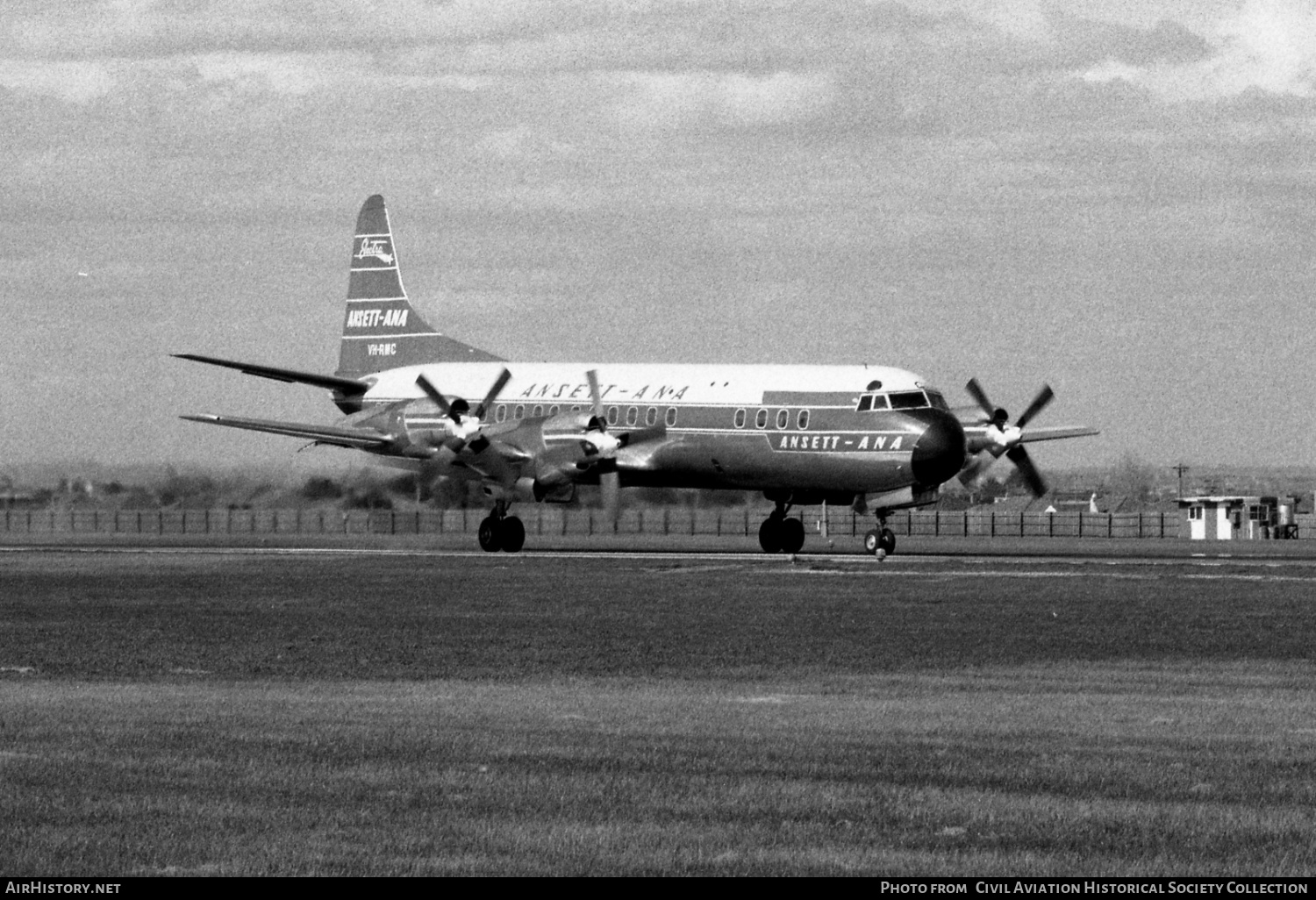 Aircraft Photo of VH-RMC | Lockheed L-188A Electra | Ansett - ANA | AirHistory.net #684058