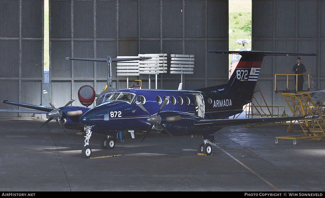 Aircraft Photo of 872 | Beech B200 Super King Air | Uruguay - Navy | AirHistory.net #684073