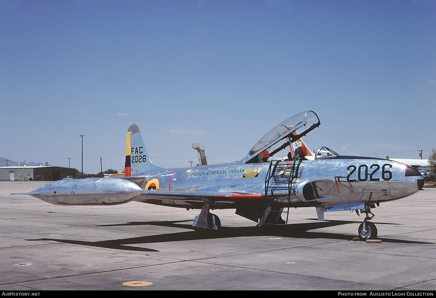 Aircraft Photo of FAC2026 | Lockheed T-33A | Colombia - Air Force | AirHistory.net #684078