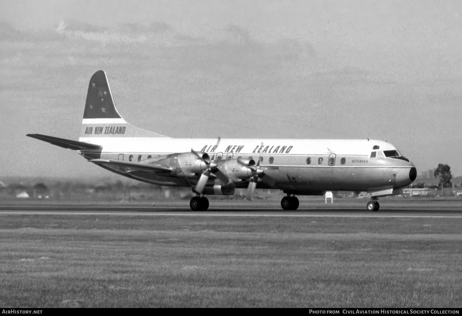 Aircraft Photo of ZK-TEA | Lockheed L-188C Electra | Air New Zealand | AirHistory.net #684082