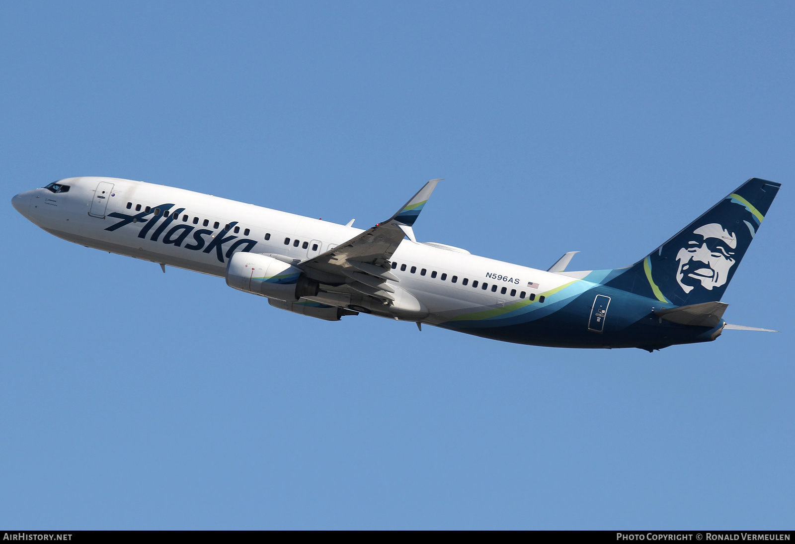 Aircraft Photo of N596AS | Boeing 737-890 | Alaska Airlines | AirHistory.net #684100