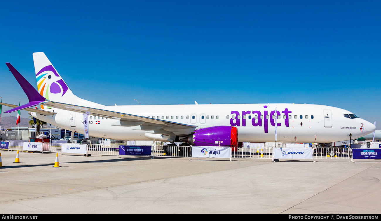 Aircraft Photo of HI1082 | Boeing 737-8 Max 8 | Arajet | AirHistory.net #684102