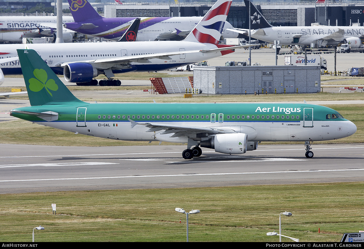 Aircraft Photo of EI-GAL | Airbus A320-214 | Aer Lingus | AirHistory.net #684104