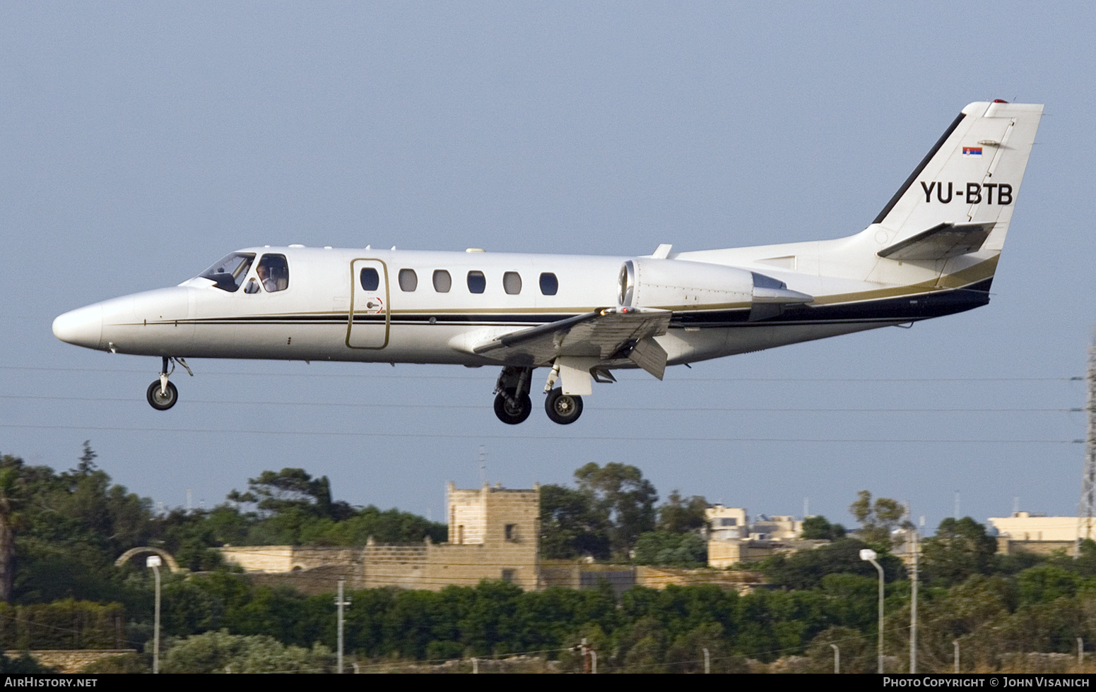 Aircraft Photo of YU-BTB | Cessna 550 Citation Bravo | AirHistory.net #684108