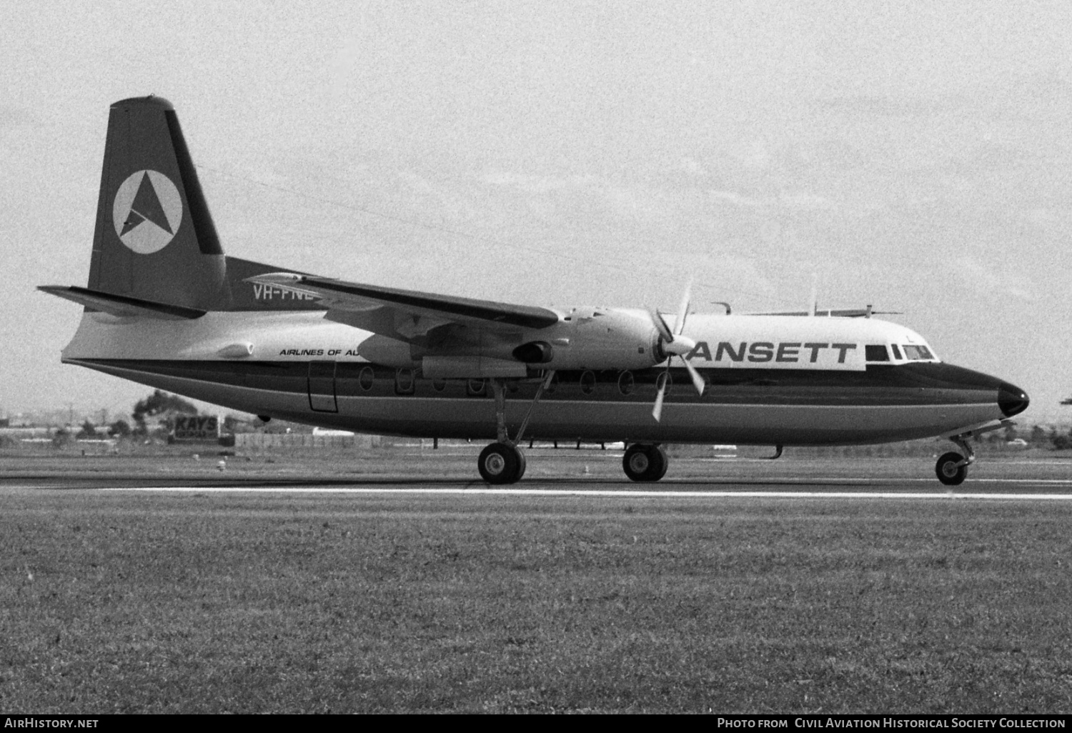 Aircraft Photo of VH-FNL | Fokker F27-200 Friendship | Ansett Airlines of Australia | AirHistory.net #684109