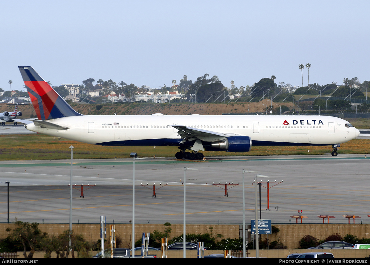 Aircraft Photo of N830MH | Boeing 767-432/ER | Delta Air Lines | AirHistory.net #684188