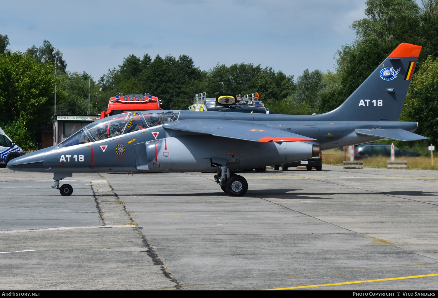 Aircraft Photo of AT18 | Dassault-Dornier Alpha Jet 1B | Belgium - Air Force | AirHistory.net #684204