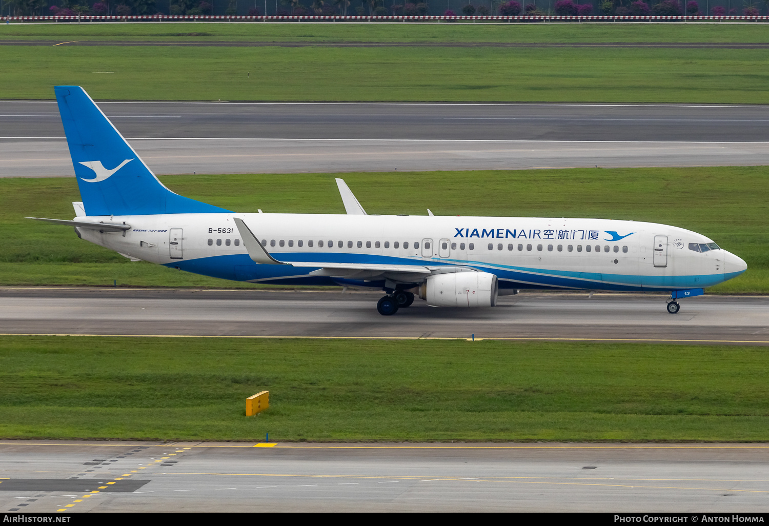 Aircraft Photo of B-5631 | Boeing 737-85C | Xiamen Airlines | AirHistory.net #684230