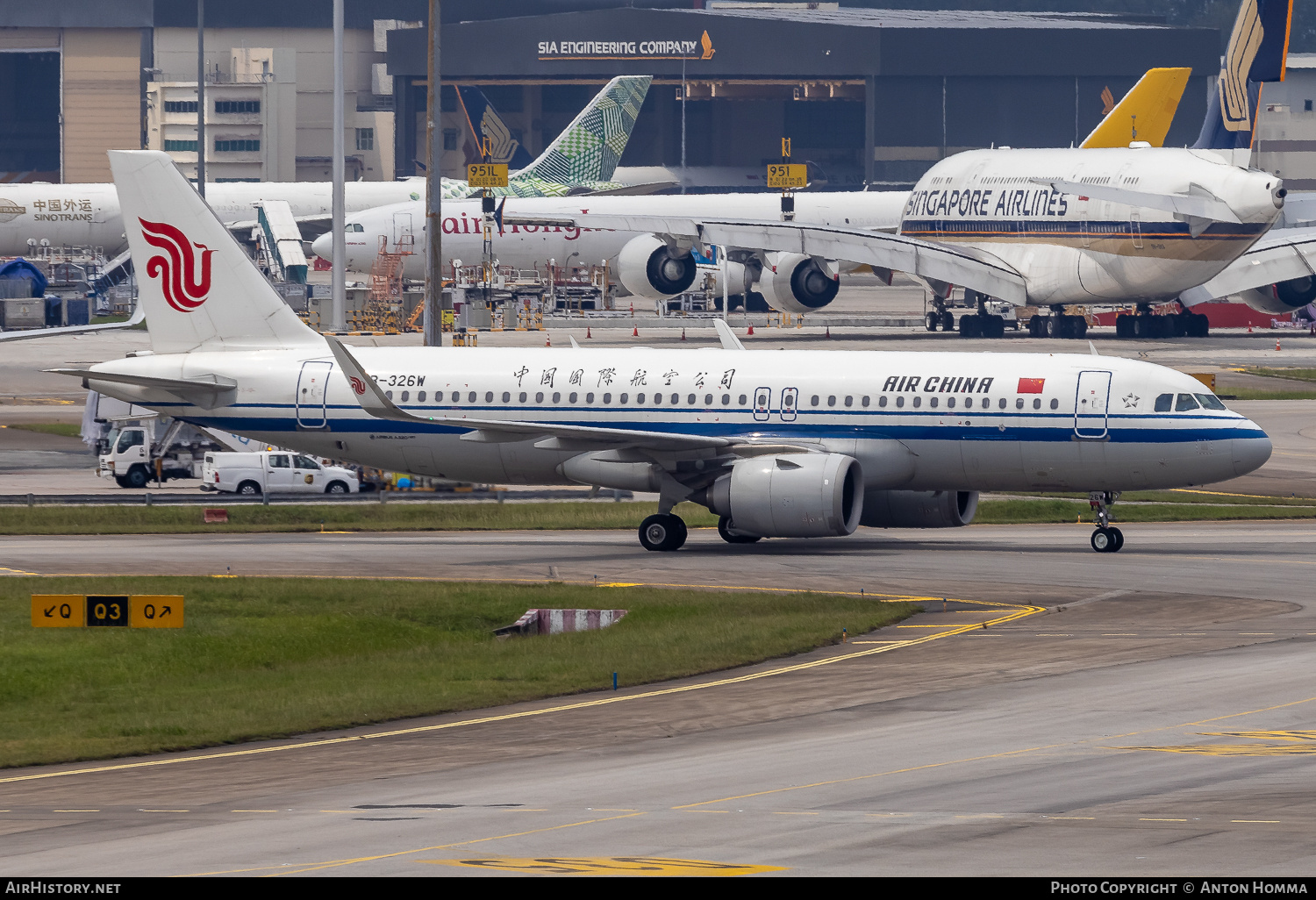 Aircraft Photo of B-326W | Airbus A320-251N | Air China | AirHistory.net #684232