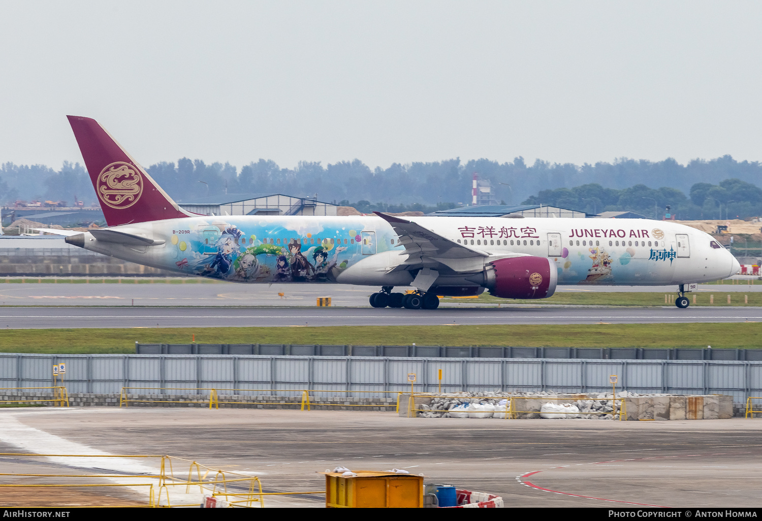 Aircraft Photo of B-209R | Boeing 787-9 Dreamliner | Juneyao Airlines | AirHistory.net #684240