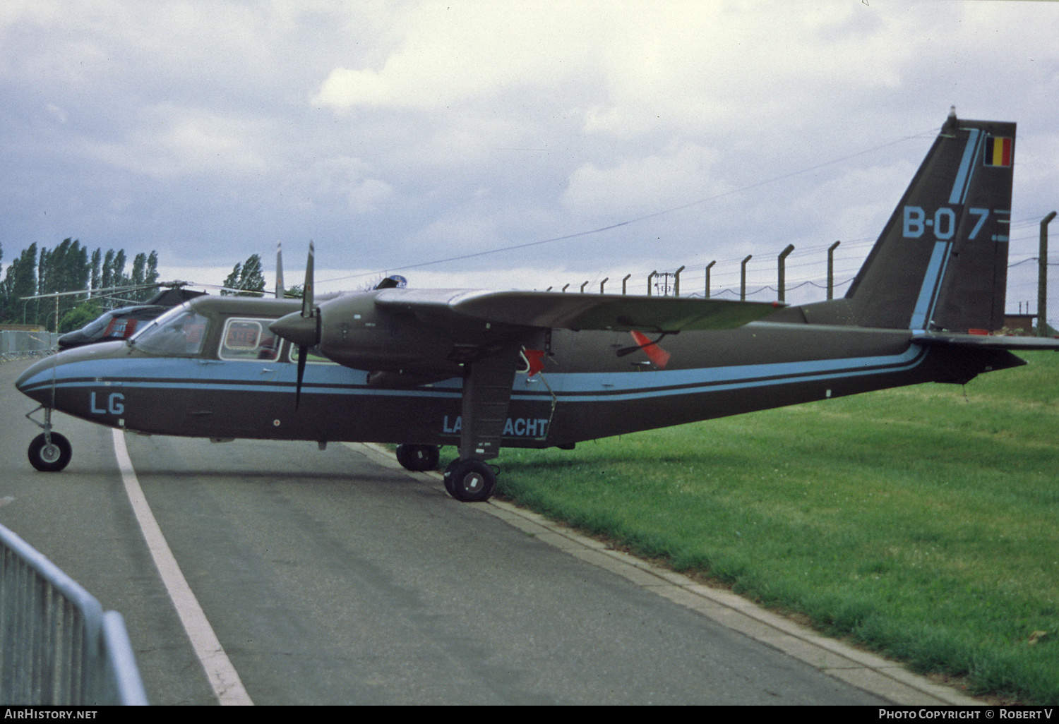 Aircraft Photo of B-07 | Britten-Norman BN-2A-21 Islander | Belgium - Army | AirHistory.net #684245
