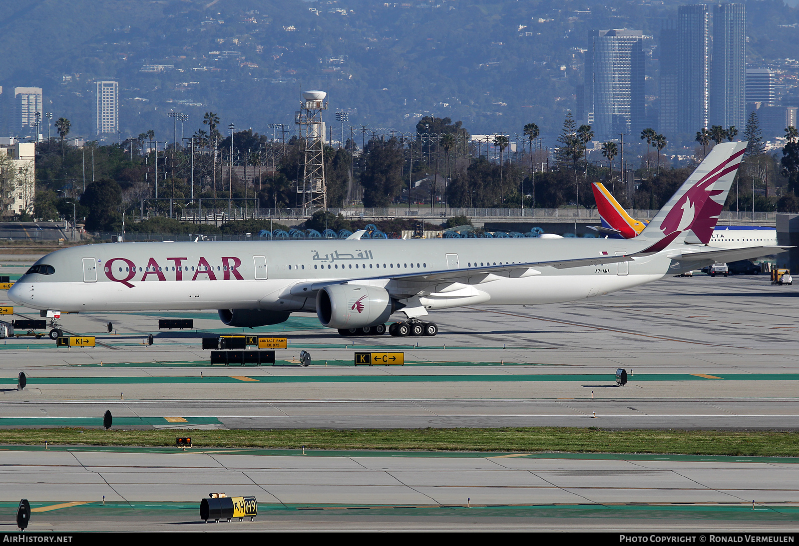 Aircraft Photo of A7-ANA | Airbus A350-1041 | Qatar Airways | AirHistory.net #684255