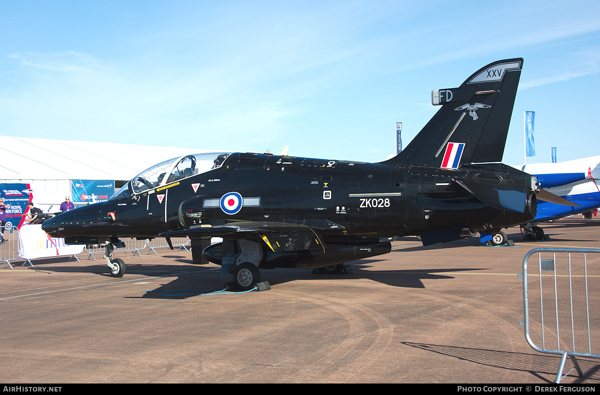 Aircraft Photo of ZK028 | BAE Systems Hawk T.2 | UK - Air Force | AirHistory.net #684257