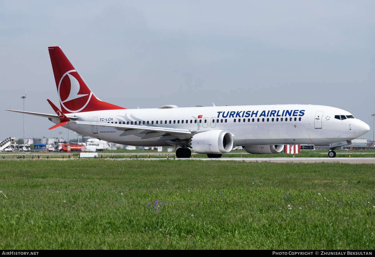 Aircraft Photo of TC-LCH | Boeing 737-8 Max 8 | Turkish Airlines | AirHistory.net #684274
