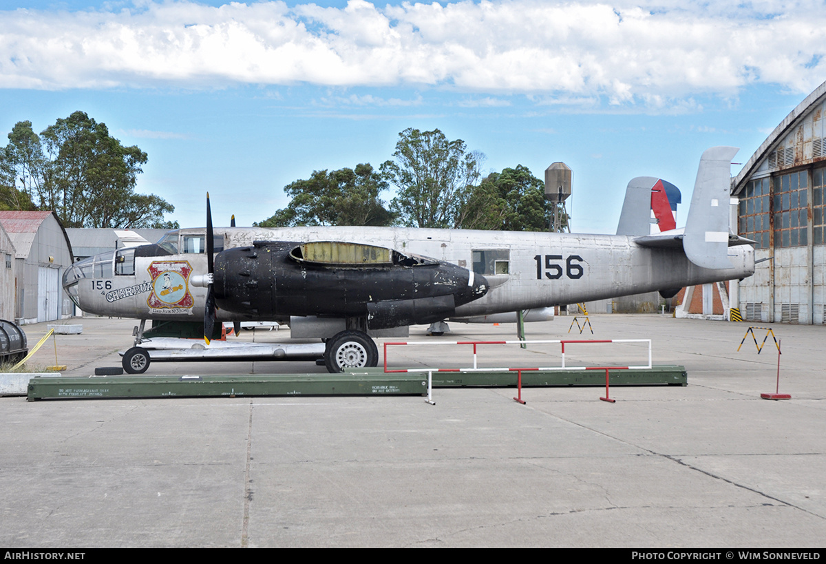 Aircraft Photo of 156 | North American B-25J Mitchell | Uruguay - Air Force | AirHistory.net #684290