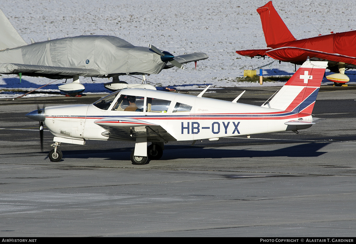 Aircraft Photo of HB-OYX | Piper PA-28R-180 Cherokee Arrow | AirHistory.net #684293