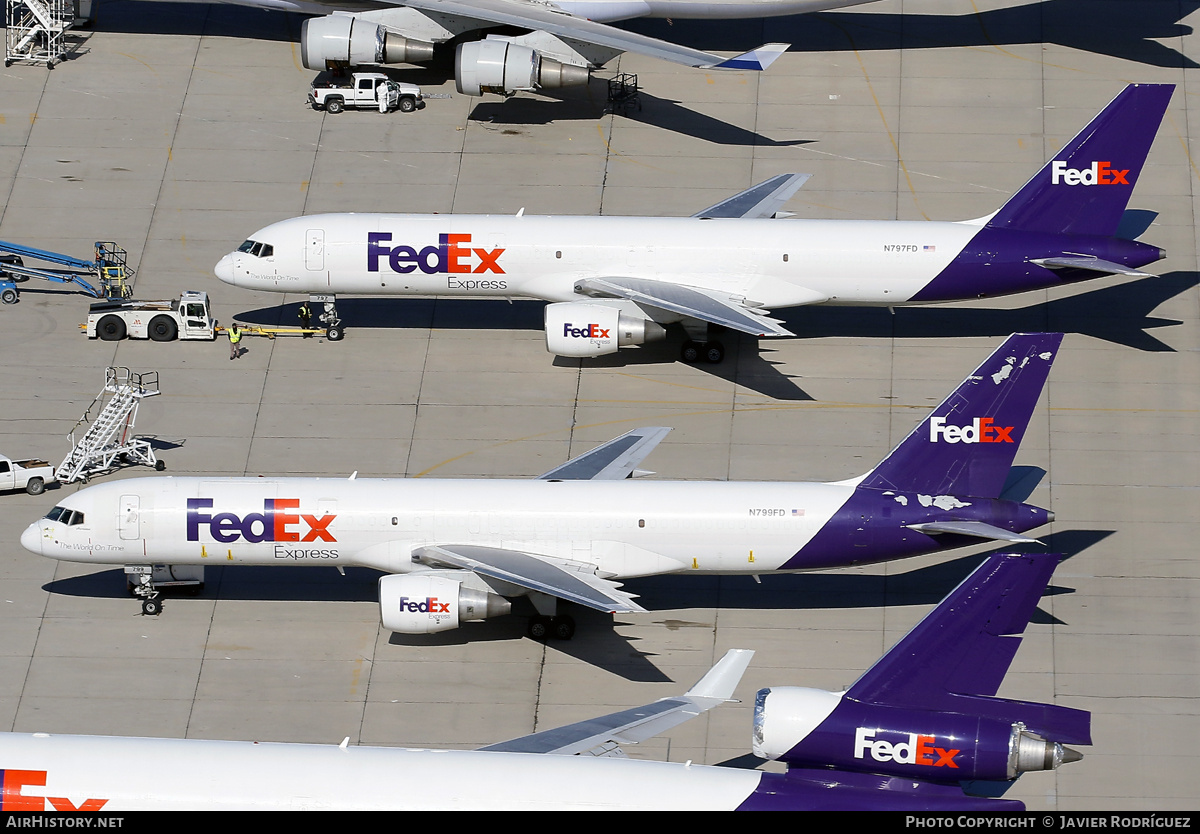 Aircraft Photo of N799FD | Boeing 757-222(SF) | FedEx Express - Federal Express | AirHistory.net #684296