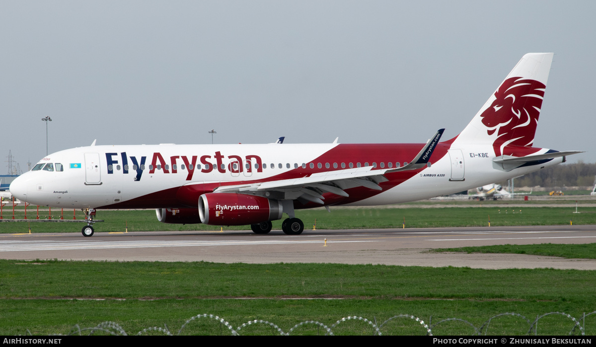 Aircraft Photo of EI-KBE | Airbus A320-232 | FlyArystan | AirHistory.net #684299