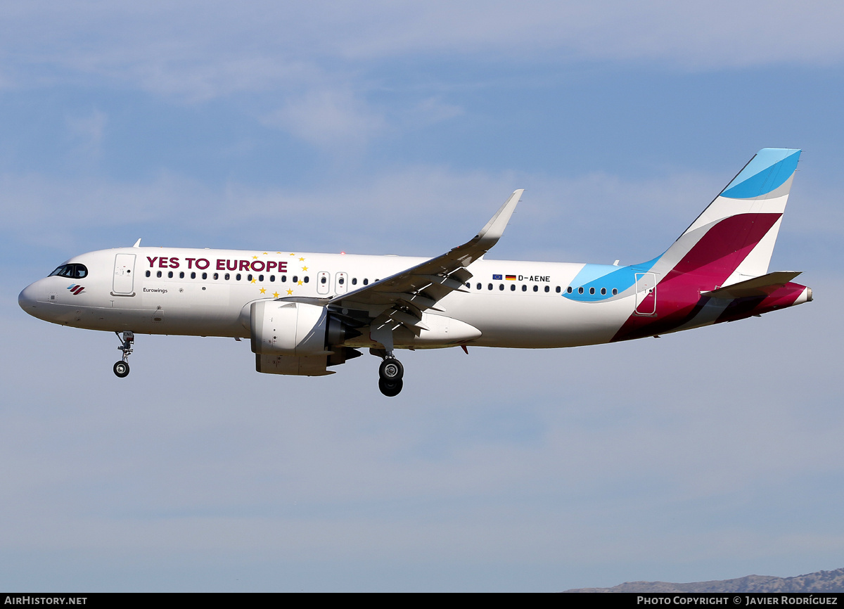 Aircraft Photo of D-AENE | Airbus A320-251N | Eurowings | AirHistory.net #684307