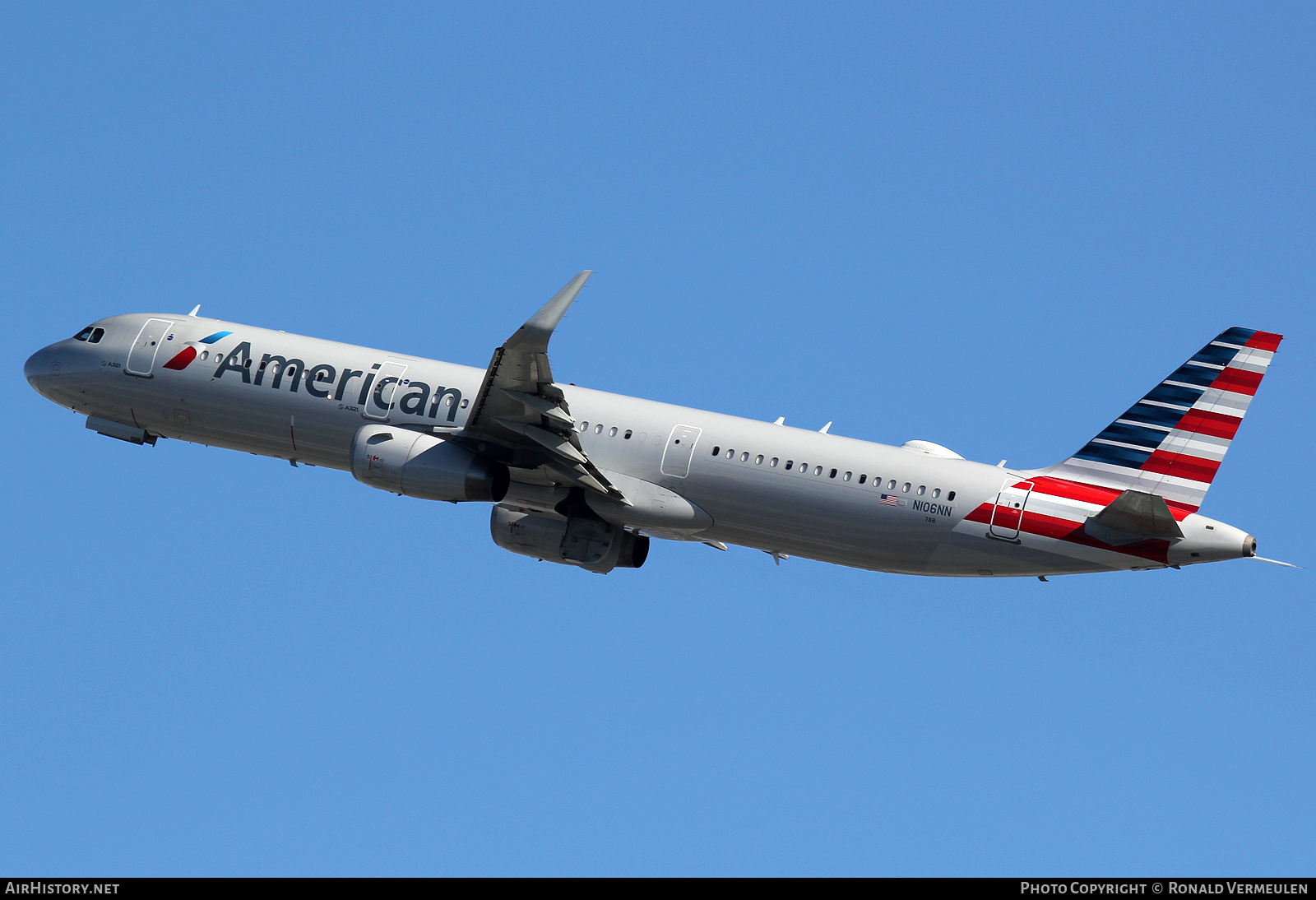 Aircraft Photo of N106NN | Airbus A321-231 | American Airlines | AirHistory.net #684309