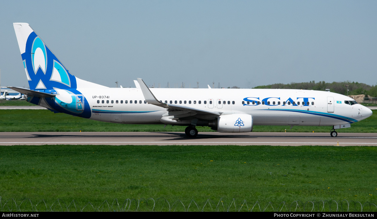 Aircraft Photo of UP-B3741 | Boeing 737-86J | SCAT Airlines | AirHistory.net #684316