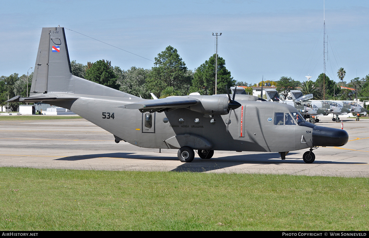 Aircraft Photo of 534 | CASA C-212-200MP Aviocar | Uruguay - Air Force | AirHistory.net #684323